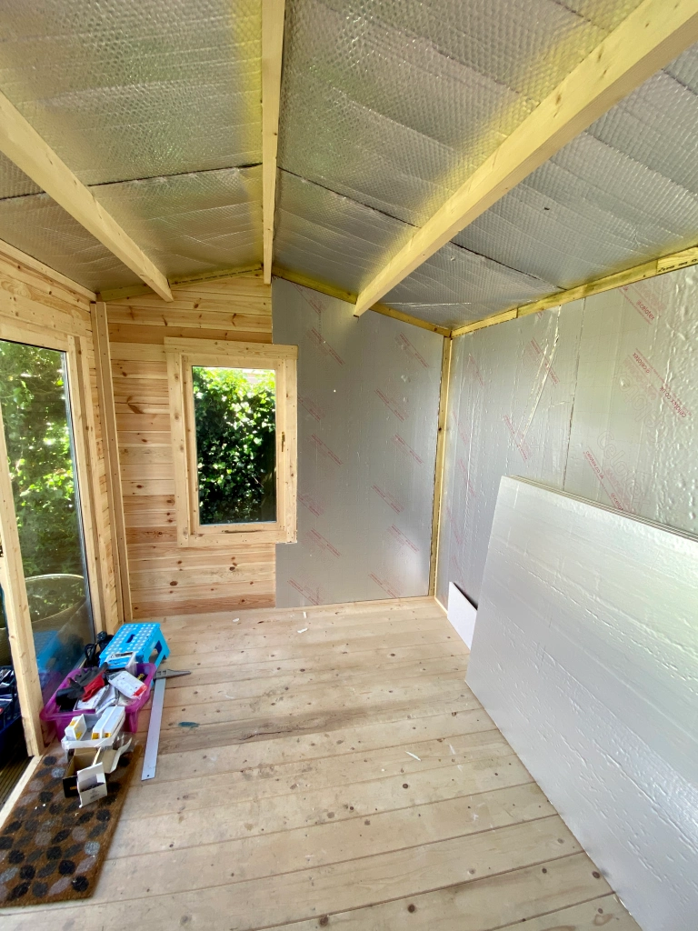 Garden room insulation